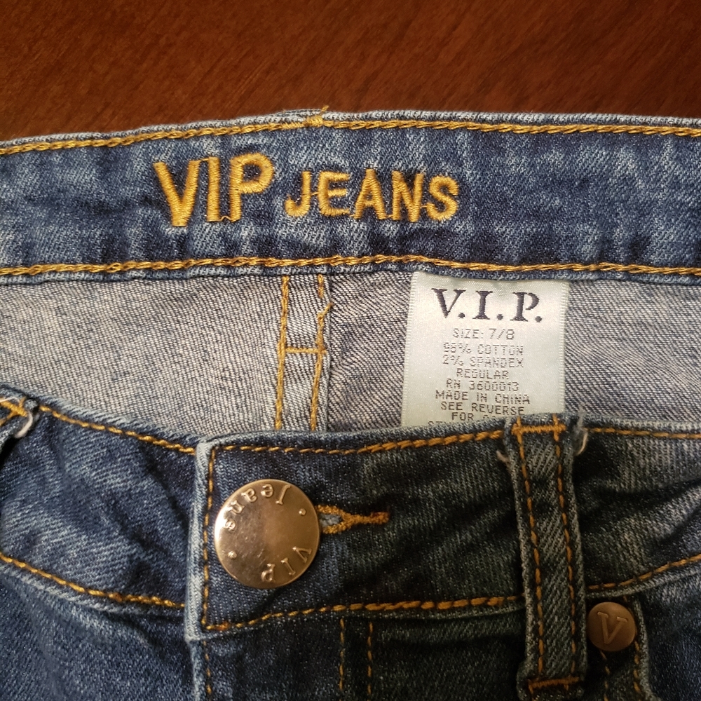VIP Rip n Repair Distressed Jeans - Picture 3 of 3